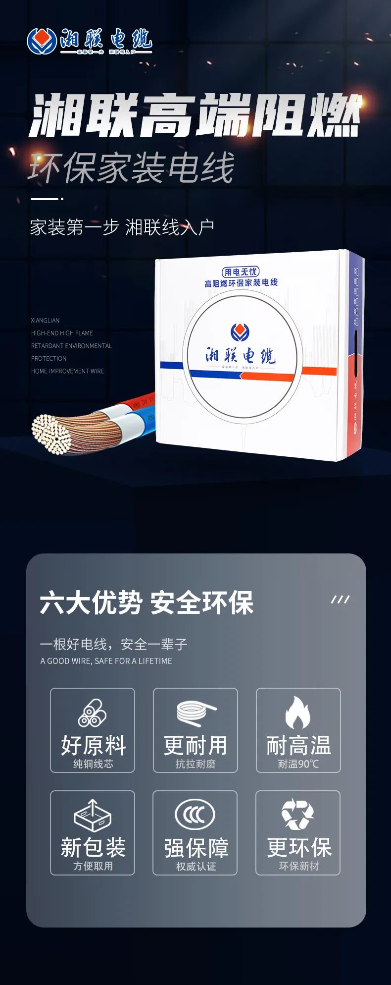高端新品，雙層防護(hù) 品質(zhì)升級(jí)，安全加倍 #安全用電你我湘聯(lián)